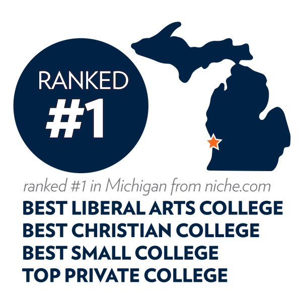 Niche #1 Private, Christian, Liberal Arts in Michigan