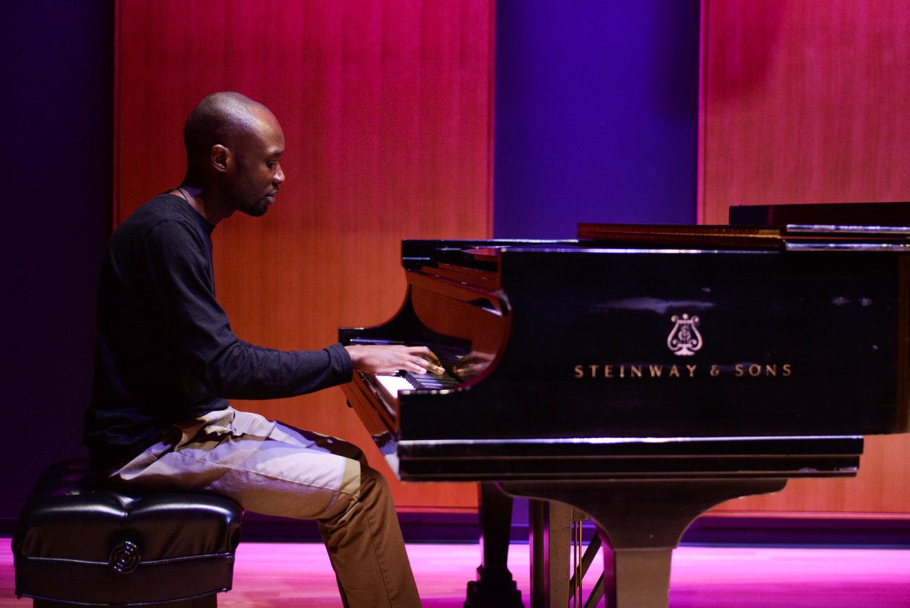 Hope College Jazz Ensemble performs before an event