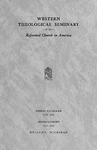 西方神学院目录:1958 - 1959年由西方神学院