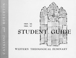 西方神学院目录:1965 - 1967年由西方神学院